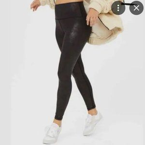 Aries Offline Faux Leather Leggings